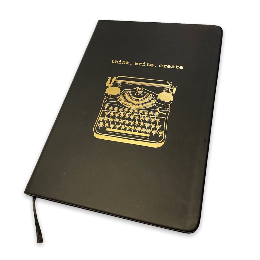 📚 BOOK think, write, create | BLANK JOURNAL | Lined Pages | Note Book